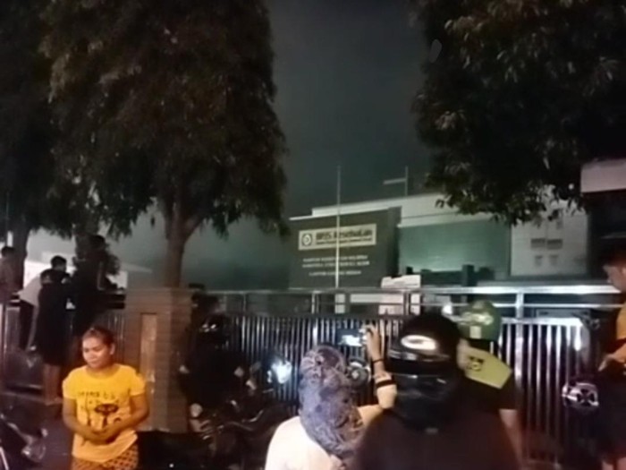 Kantor BPJS Kesehatan Medan terbakar