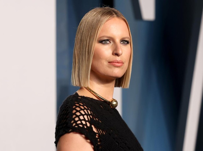 PARIS - SEPTEMBER 29: Karolina Kurkova arrive at the Roberto Cavalli 40th Anniversary Party with Range Rover at Les Beaux-Arts de Paris on September 29, 2010 in Paris, France. (Photo by JAB Promotions/WireImage)