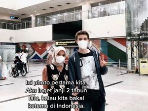 Viral Bikin Baper, Wanita Binjai Dapat Pacar Pria Prancis Lewat Kencan Online