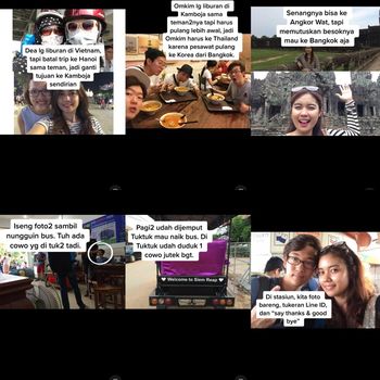 Kisah cinta negara lain, Dea Sardaya dan Kim Seungwoo Kim viral di media sosial.