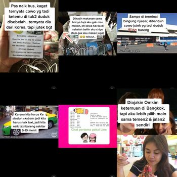 Kisah cinta negara lain, Dea Sardaya dan Kim Seungwoo Kim viral di media sosial.