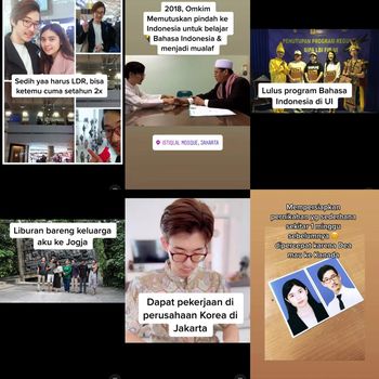 Kisah cinta negara lain, Dea Sardaya dan Kim Seungwoo Kim viral di media sosial.