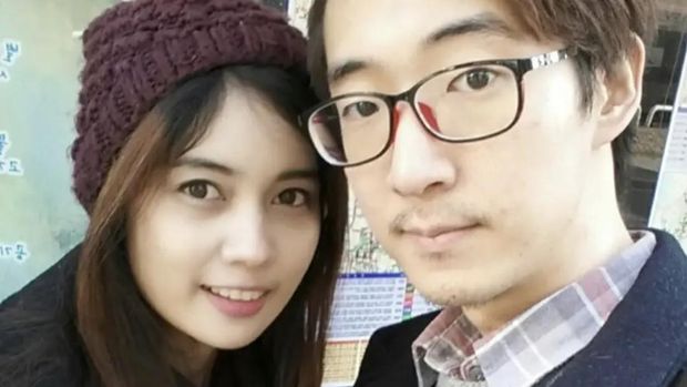 Kisah cinta beda negara Dea Sardiaya dengan Kim Seungwoo Kim, viral di media sosial.