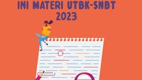 Infografis: Ini Materi UTBK-SNBT 2023, Yuk Cek!