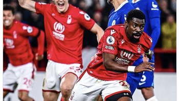 Chelsea harus lapang dada ditahan imbang Nottingham Forest dengan skor 1-1. Namun hasil ini adalah kekecewaan bagi fans The Blues. Foto: Twitter