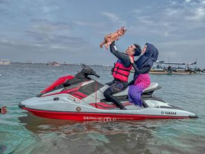 Ajak Anak Naik Jetski, Ria Ricis Kena Semprot Warganet