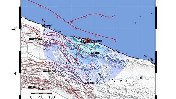 Penyebab Gempa Jayapura 2 Januari 2023