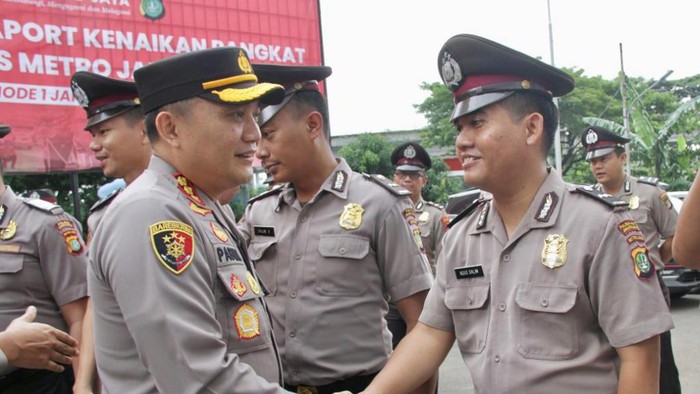 90 Personel Polres Jakbar Naik Pangkat 1 Tingkat Di Awal Tahun 2023