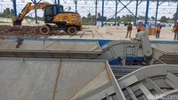 Heru mengatakan proyek pengelolaan sampah ini sudah berjalan 98 persen. Targetnya bisa beroperasi akhir Januari 2023. (Foto: Tiara/detikcom)