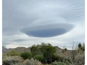 Geger UFO di Langit Amerika, Awan atau Pesawat Alien?