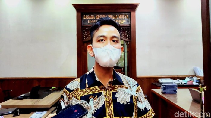 Wali Kota Solo Gibran Rakabuming Raka, Senin (2/1/2023).