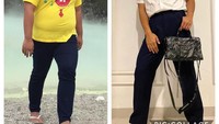 Bintang sinetron Ricky Cuaca berat badannya pernah melambung tinggi. Dirinya sukses diet sampai turun 40 kg, dengan cara mengatur pola makan dan rajin olahraga. Foto: Site News/Pool