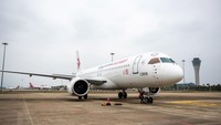 Pesawat penumpang buatan China itu akan menjadi penantang Boeing 737 MAX dan Airbus A320.
