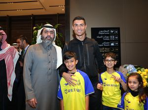Cristiano Ronaldo Tiba di Arab Saudi