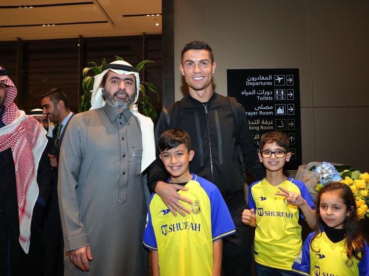 Cristiano Ronaldo Tiba di Arab Saudi