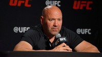 Presiden UFC, Dana White masih mempertimbangkan lawan Islam Makhachev selanjutnya. Katanya, datangnya Islam ke kelas welter bikin persaingan makin seru (Icon Sportswire via Getty Images/Icon Sportswire)