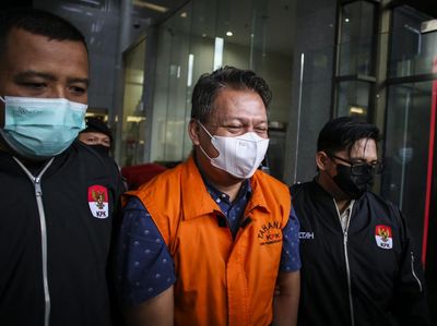 Ekspresi AKBP Bambang Kayun yang Ditahan KPK