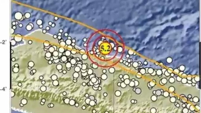 Gempa bumi di Jayapura, Papua,