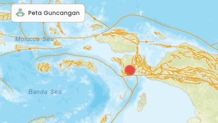 Gempa Kaimana M 5,0