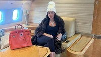 Kini, Georgina Rodriguez sudah tiba di Arab Saudi bersama Cristiano Ronaldo. Foto: Instagram Georgina Rodriguez