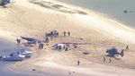 Horor 2 Helikopter Australia Tabrakan di Udara, 4 Orang Tewas