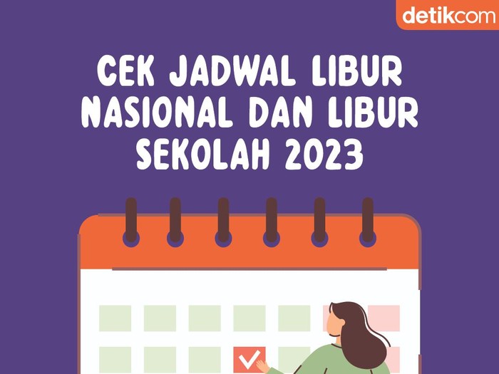 Infografis: Jadwal Cuti Bersama-Libur Nasional-Libur Sekolah 2023