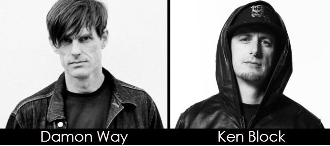 Ken Block dan Damon Way.