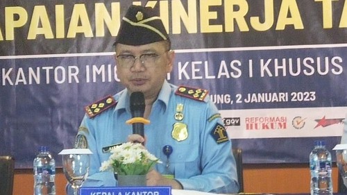 Kepala Kantor Imigrasi Kelas I TPI Ngurah Rai Sugito.