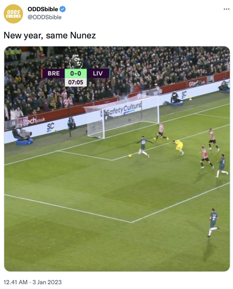 Meme Twitter keok dikandaskan Brentford.