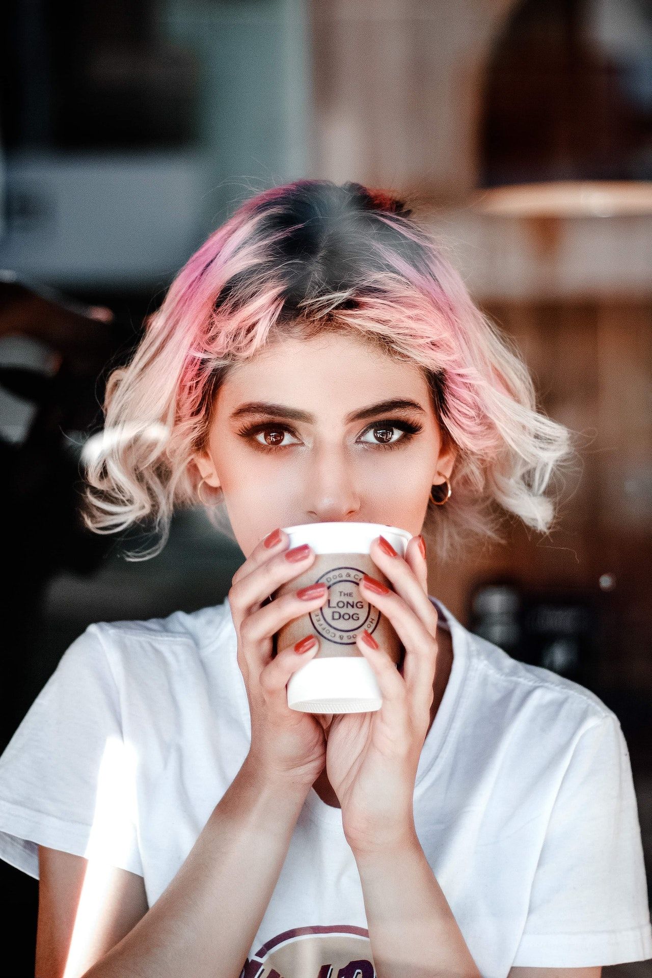 Model Rambut Fresh Colorful Bob