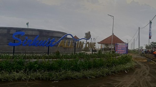 Sircuit All in One Desa Pengambengan, Kecamatan Negara, Kabupaten Jembrana, Bali, Selasa (3/1/2023).