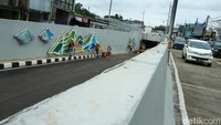 Wali Kota Depok Mohammad Idris sempat mengatakan proyek underpass Jalan Dewi Sartika akan rampung pada akhir tahun 2022.