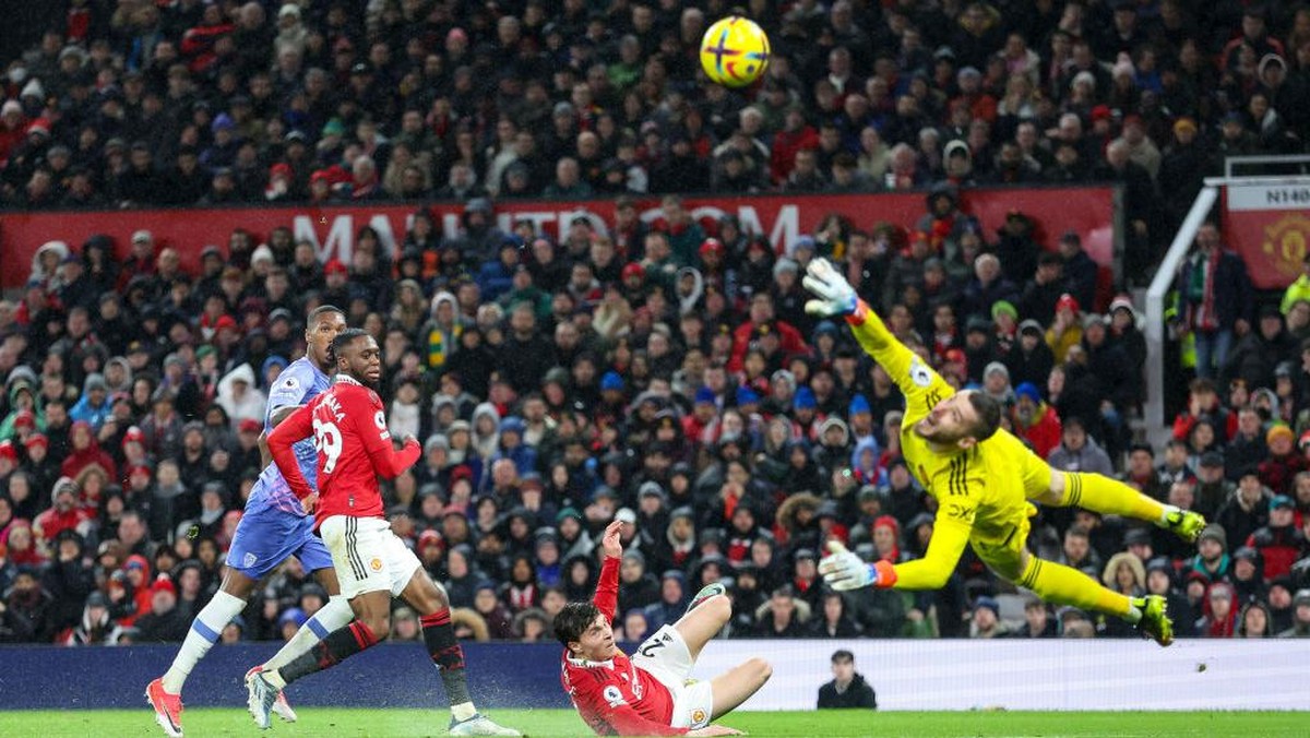 David de Gea tampil gemilang di laga Manchester United vs Bournemouth (Foto: AFC Bournemouth via Getty Images/Robin Jones - AFC Bournemouth)