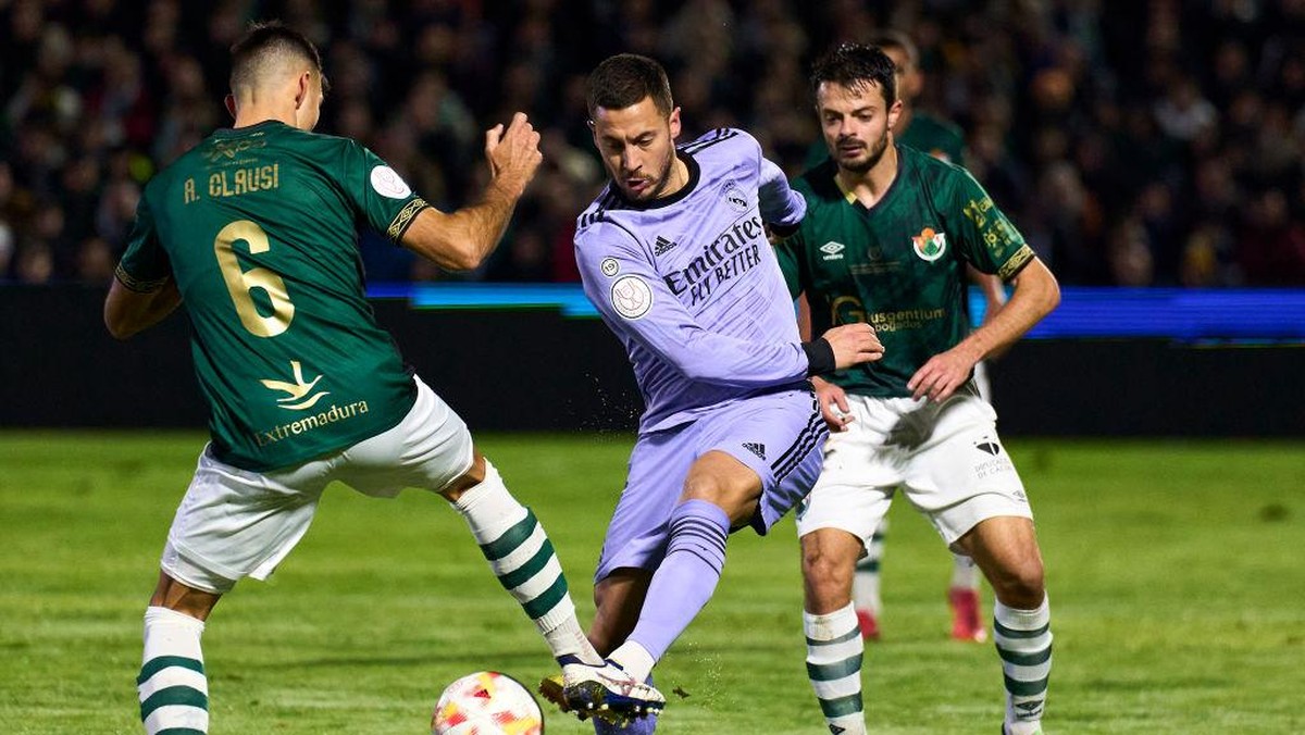 Eden Hazard tampil buruk melawan Cacereno (Foto: Getty Images/Quality Sport Images)