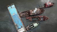 Bangkai kapal Sao Luiz sudah berada di Teluk Guanabara sejak 1994.   