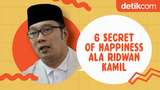 Infografis: 6 Secret of Happiness Ala Ridwan Kamil
