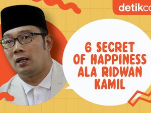 Infografis: 6 Secret of Happiness Ala Ridwan Kamil