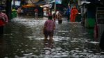 Jalan Kemang Utara IX Jaksel Terendam Banjir