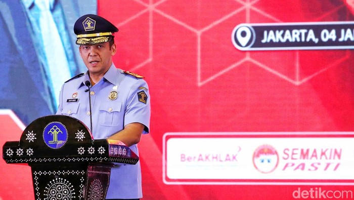 Silmy Karim resmi dilantik menjadi Direktur Jenderal (Dirjen) Imigrasi, Kementerian Hukum dan Hak Asasi Manusia (HAM).
