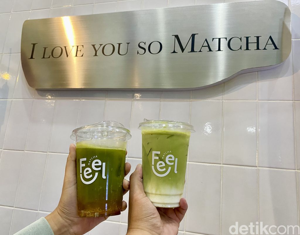 Feel Matcha: kafe serba matcha yang hits di Kemang, Jakarta Selatan.