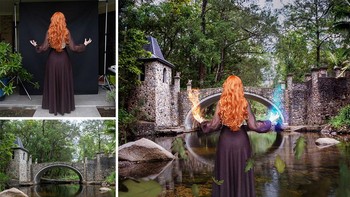 Jadi sekarang saya menggunakan Photoshop untuk menambahkan keajaiban setiap hari karena jika saya tidak dapat menemukannya dalam kehidupan, mengapa tidak membuatnya sendiri? Foto: Hayley Roberts via Boredpanda