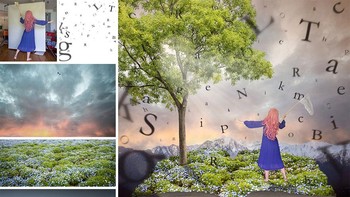 Saya merasa tidak puas dalam hidup dan memutuskan untuk menghabiskan satu tahun belajar fotografi dan Photoshop sambil membuat satu karya seni dalam seminggu. Foto: Hayley Roberts via Boredpanda