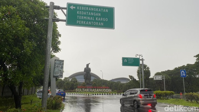 Ilustrasi Cuaca di Bandara Sultan Hasanuddin Makassar. (Agil/detikSulsel)