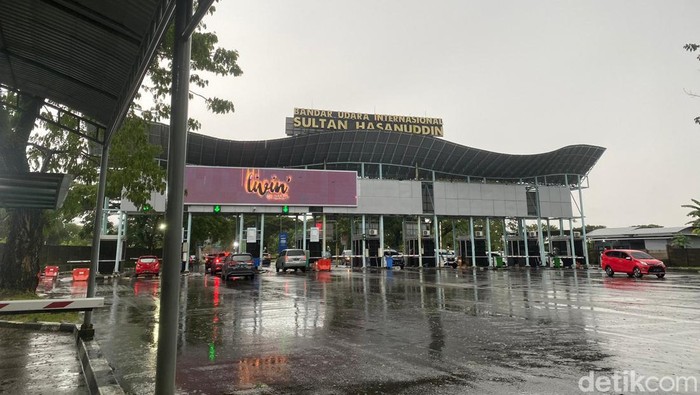 Ilustrasi Cuaca di Bandara Sultan Hasanuddin Makassar. (Agil/detikSulsel)