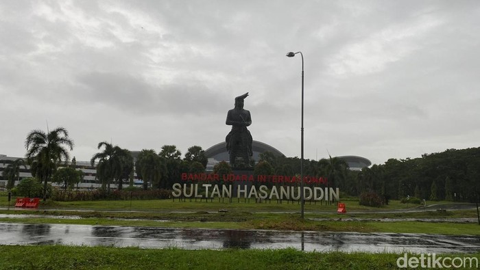Ilustrasi Cuaca di Bandara Sultan Hasanuddin Makassar. (Agil/detikSulsel)