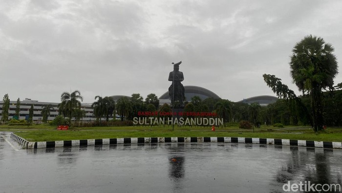 Ilustrasi Cuaca di Bandara Sultan Hasanuddin Makassar. (Agil/detikSulsel)