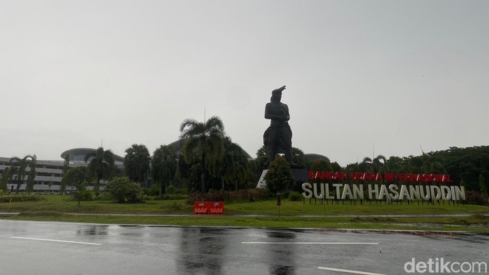 Ilustrasi Cuaca di Bandara Sultan Hasanuddin Makassar. (Agil/detikSulsel)