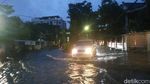 Potret Genangan di Jalan AP Pettarani Makassar Usai Diguyur Hujan Lebat