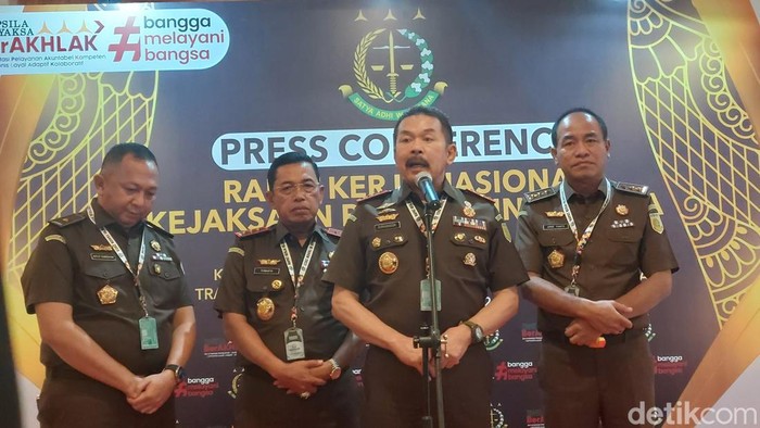 Kejagung menggelar Rapat Kerja Nasional 2023.