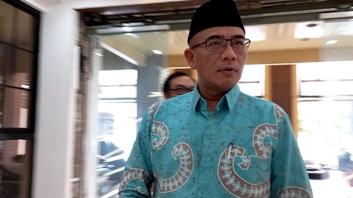 Ketua KPU RI Hasyim Asyari di Gedung PBNU